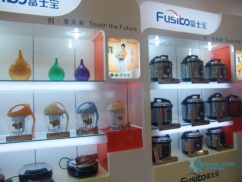 直擊08順德國際家電博覽會(huì) 富士寶展臺(tái)家用電器驚艷全場